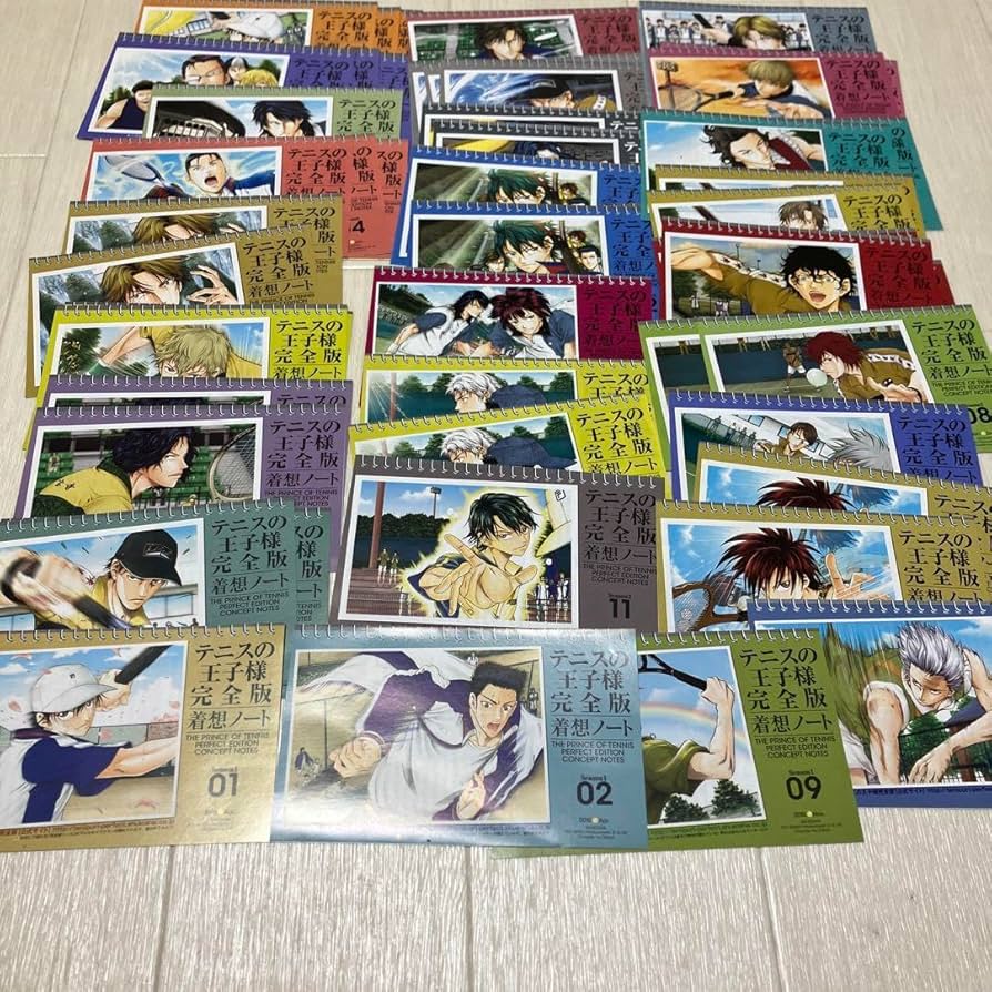 着想ノート付属】【全巻セット】テニスの王子様完全版 【公式通販】