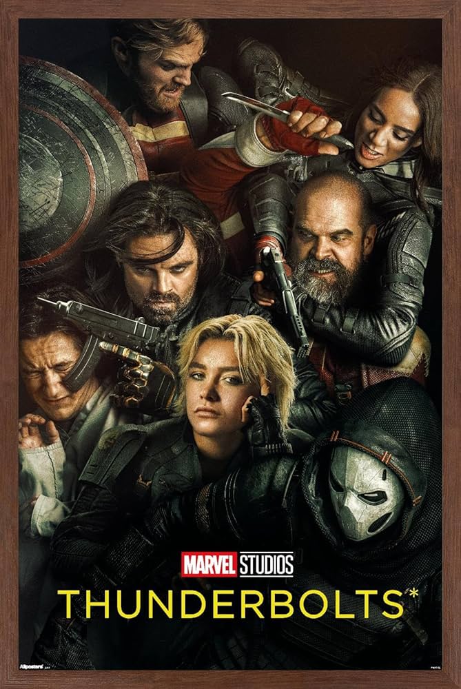 Amazon.com: Marvel Thunderbolts (2025) - Teaser One Sheet Wall