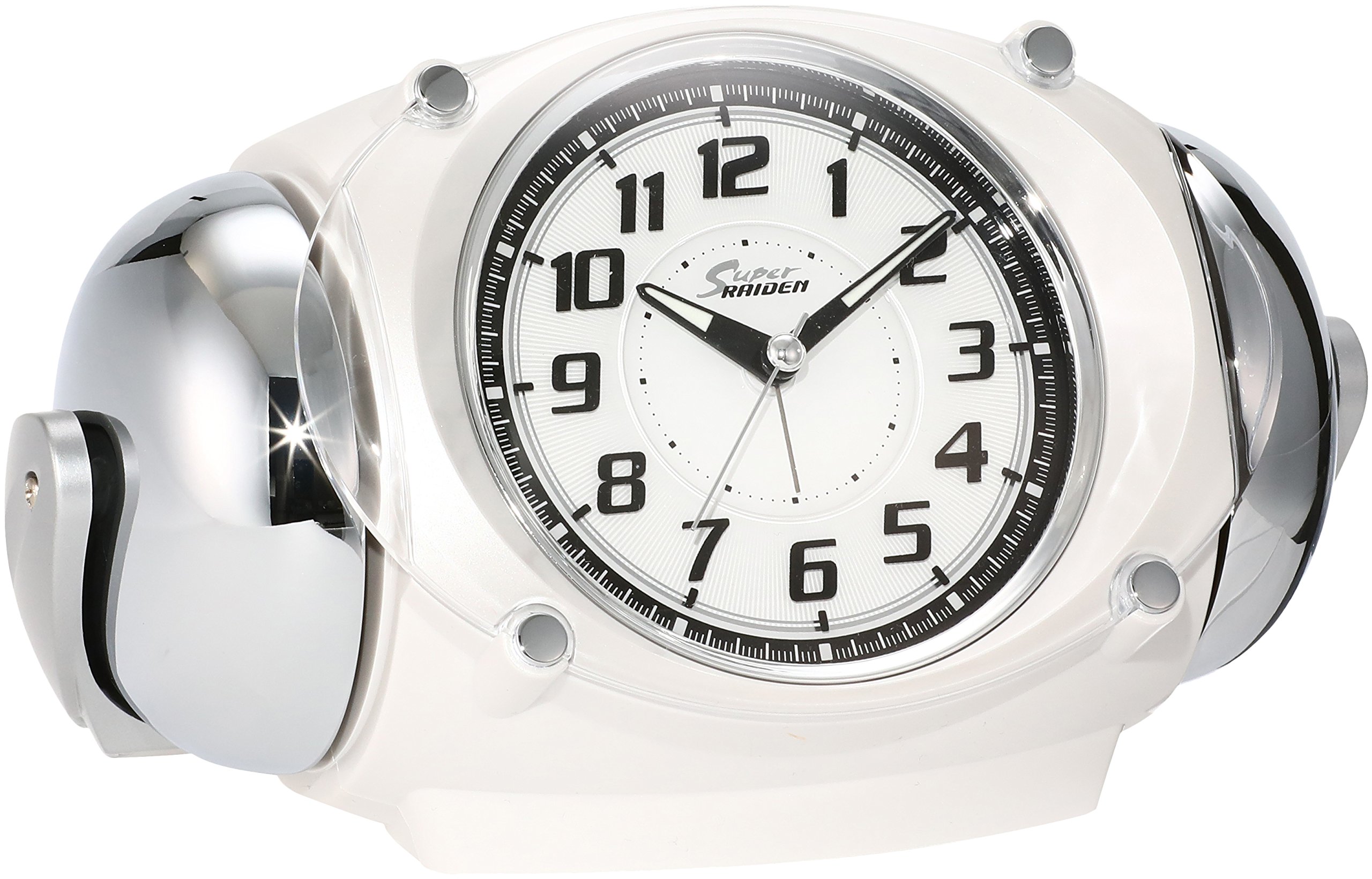 Amazon.co.jp: セイコー クロック 目覚まし時計 アナログ 大音量 ベル