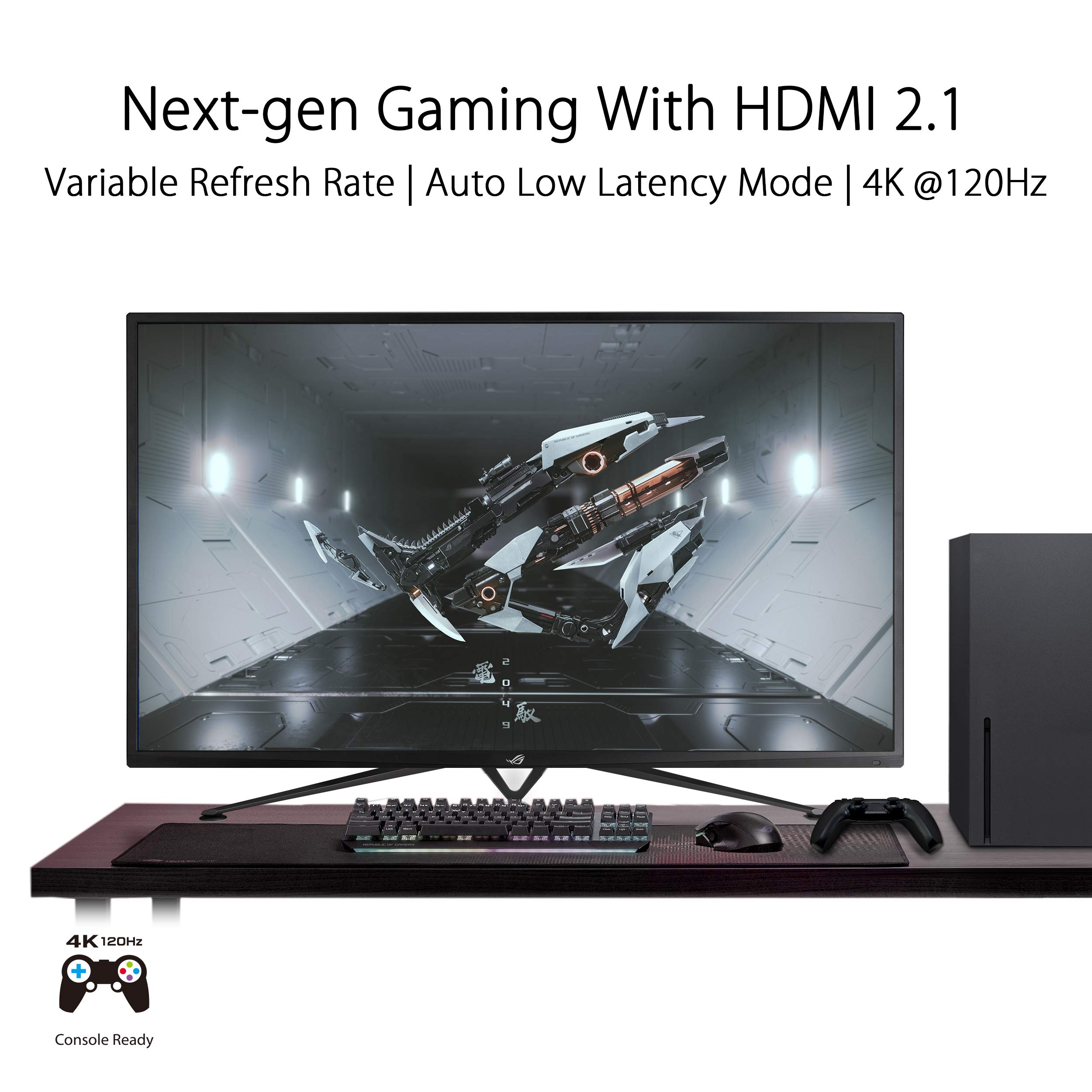 Amazon.co.jp: ASUS ゲーミングモニター ROG Strix XG43UQ 43インチ/4K