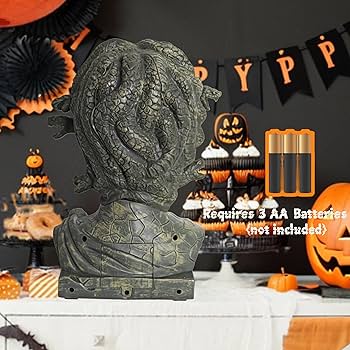 Amazon.co.jp: Yinfidee ハロウィン アニマトロニクス メデューサ