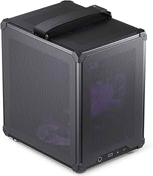 Amazon.co.jp: JONSBO C6ハンドルブラックミニMATXメッシュケース