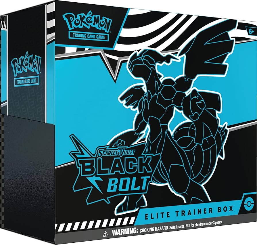 Amazon.com: Pokemon TCG Scarlet & Violet 10.5 Black Bolt Elite
