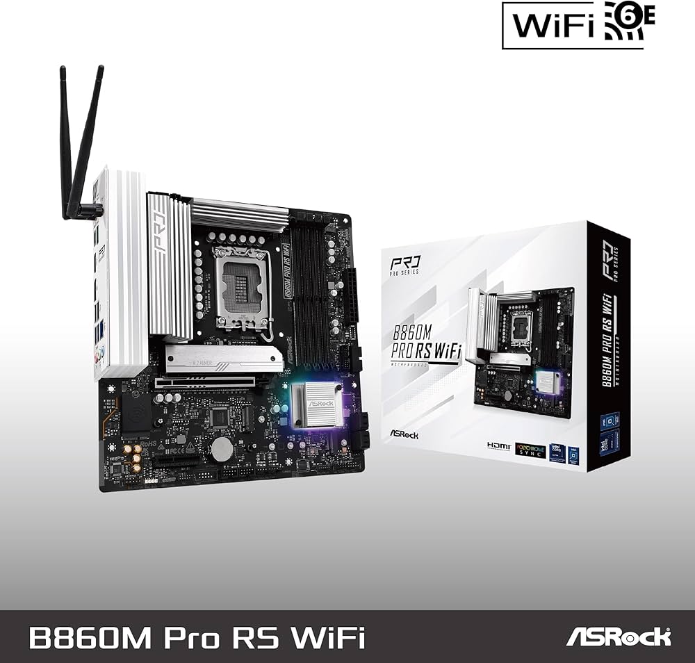 Amazon | ASRock マザーボード B860M Pro RS WiFi Intel CPU Core