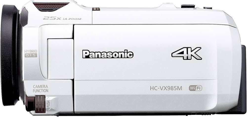 Amazon.co.jp: パナソニック 4K ビデオカメラ VX985M 64GB あとから