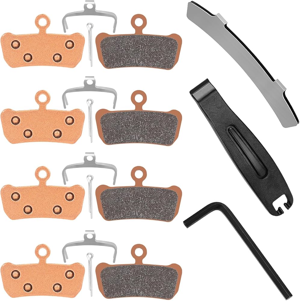 Amazon | 自転車ディスクブレーキパッド4組。SRAMガイドブレーキパッド