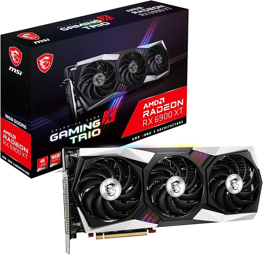 Amazon.com: MSI Gaming Radeon RX 6900 XT Boost Clock Up to 2340