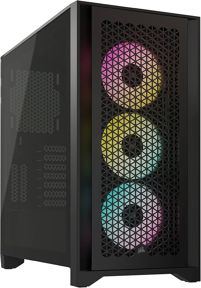 Amazon | CORSAIR iCUE 4000D RGB Airflow Tempered Glass Mid-Tower