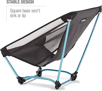 Amazon.co.jp: HELINOX GROUND CHAIR (BLACK/BLUE) : スポーツ＆アウトドア