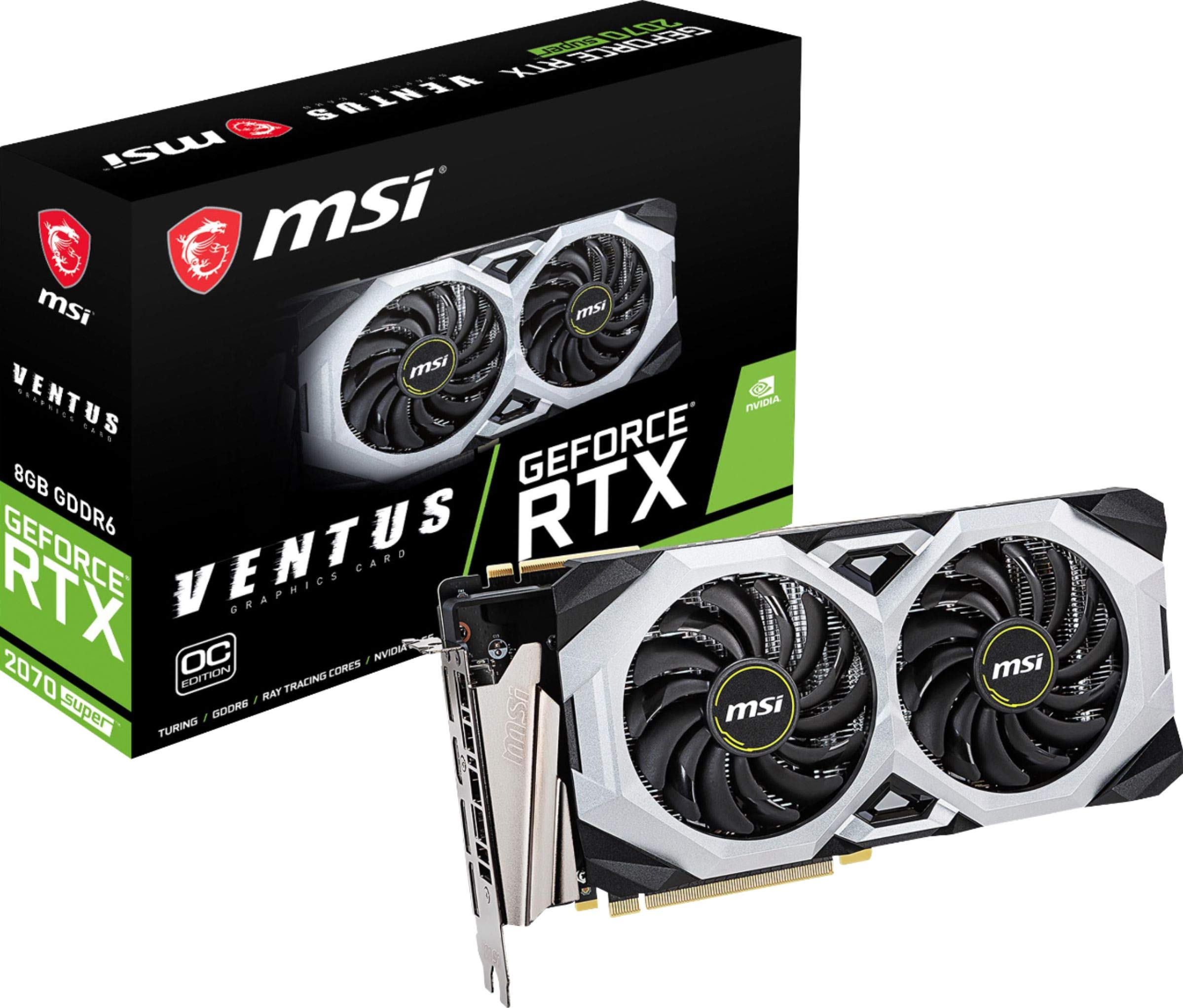 Amazon | MSI - NVIDIA GeForce RTX 2070 Super 8GB GDDR6 PCI Express
