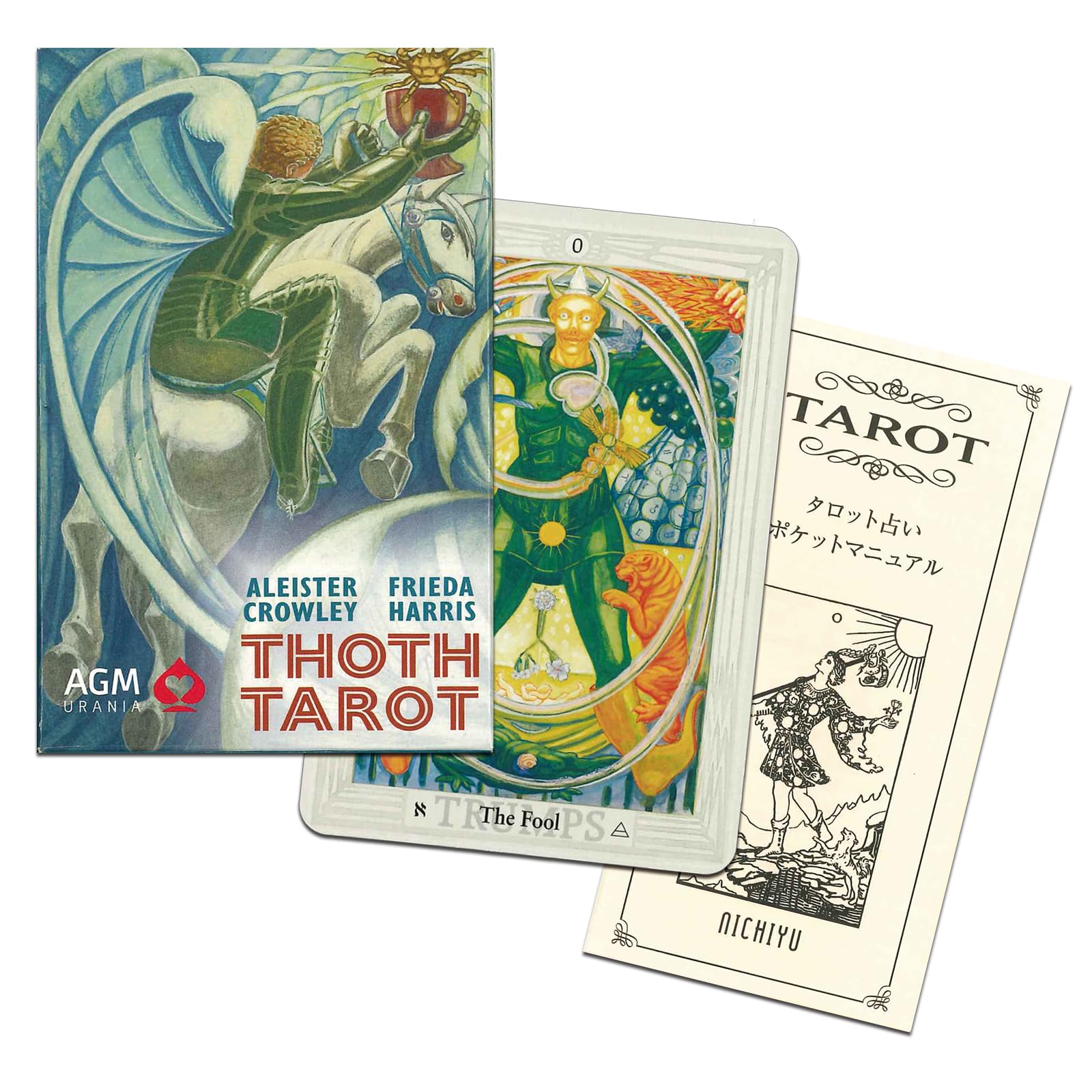 Amazon.co.jp: ニチユー(Nichiyu) タロットカード 78枚 トート版 占い