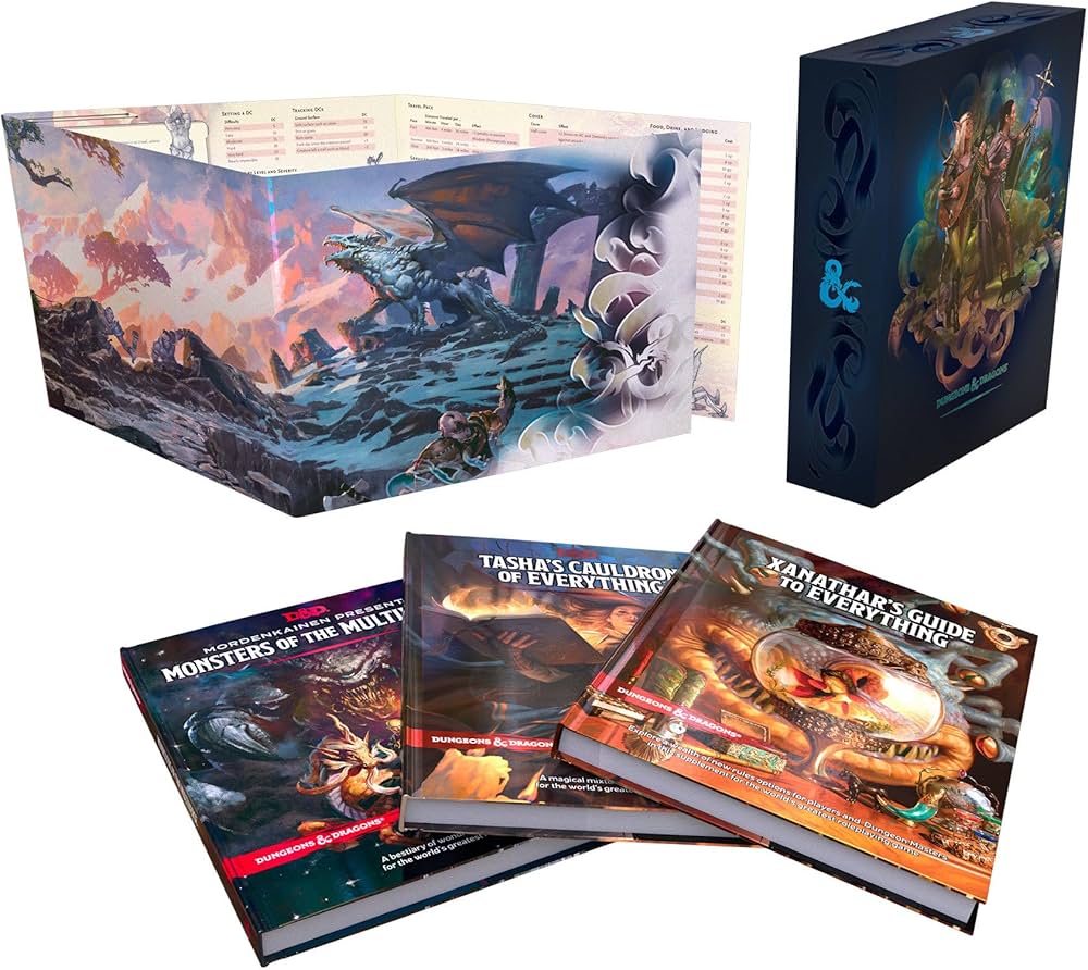 Amazon | Dungeons & Dragons Rules Expansion Gift Set (D&D Books