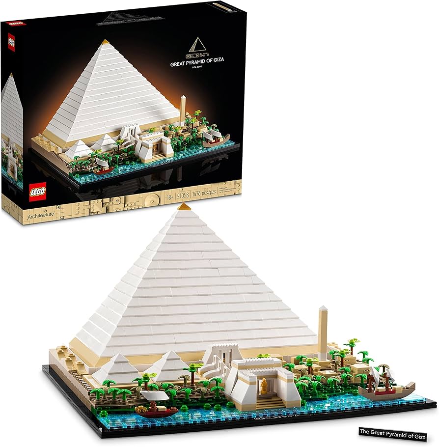 21058 LEGO® Architecture Grande Pirâmide de Gizé; Kit de