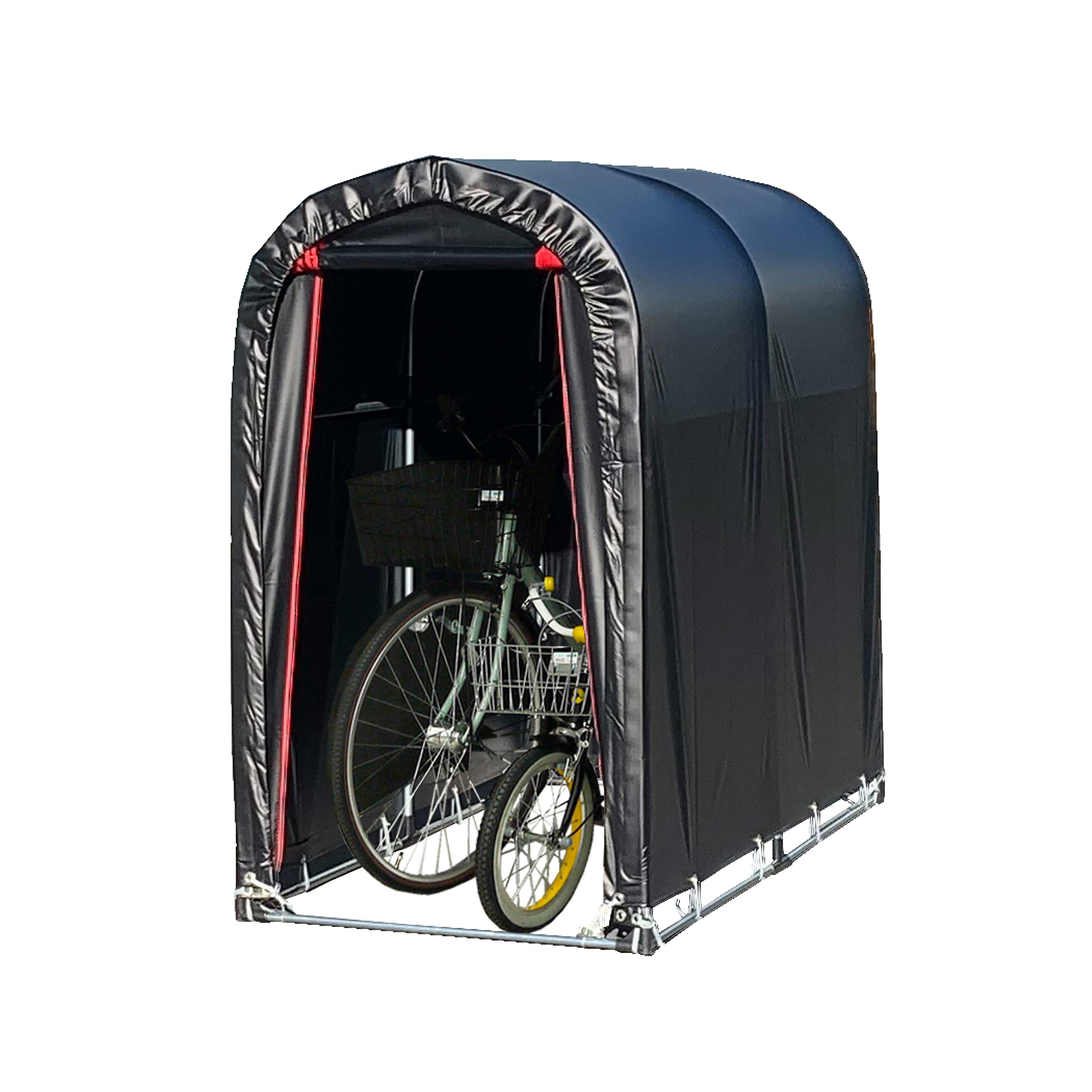 Amazon | 南榮工業(Nan-a Corporation) サイクルハウス 2台用BK 本体