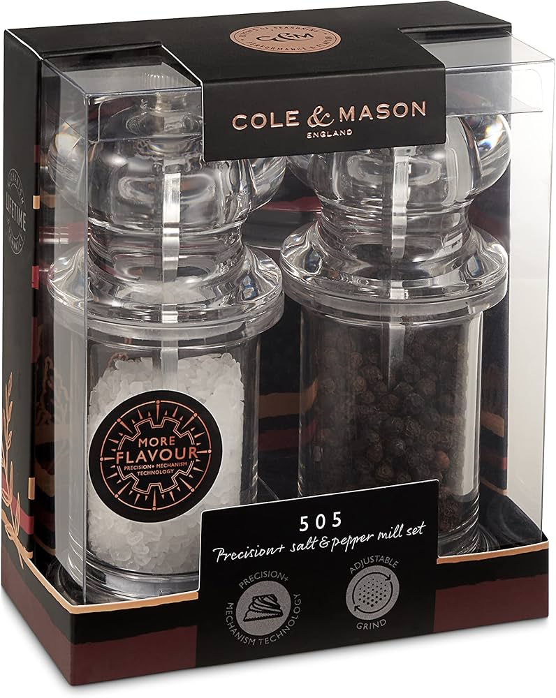 Amazon｜コール&メイソン ソルト・ペッパーミルセット 505 ソルト