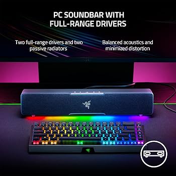 Amazon.com: Razer Leviathan V2 X PC Soundbar - Compact Chroma RGB