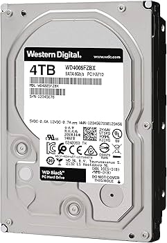 Amazon.com: Western Digital Black WD4005FZBX 4 TB Hard Drive - 3.5
