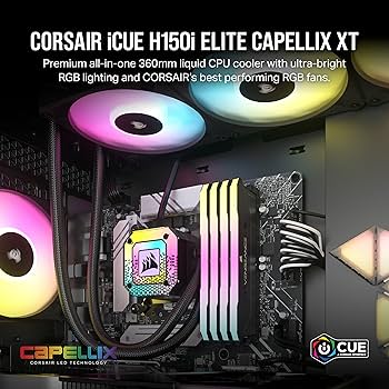 Amazon | CORSAIR H150i Elite Capellix XT 水冷式CPU クーラー CW