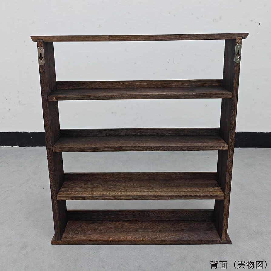 Amazon｜Susire ウッドウォールラック スパイスラック 木製 壁掛け棚