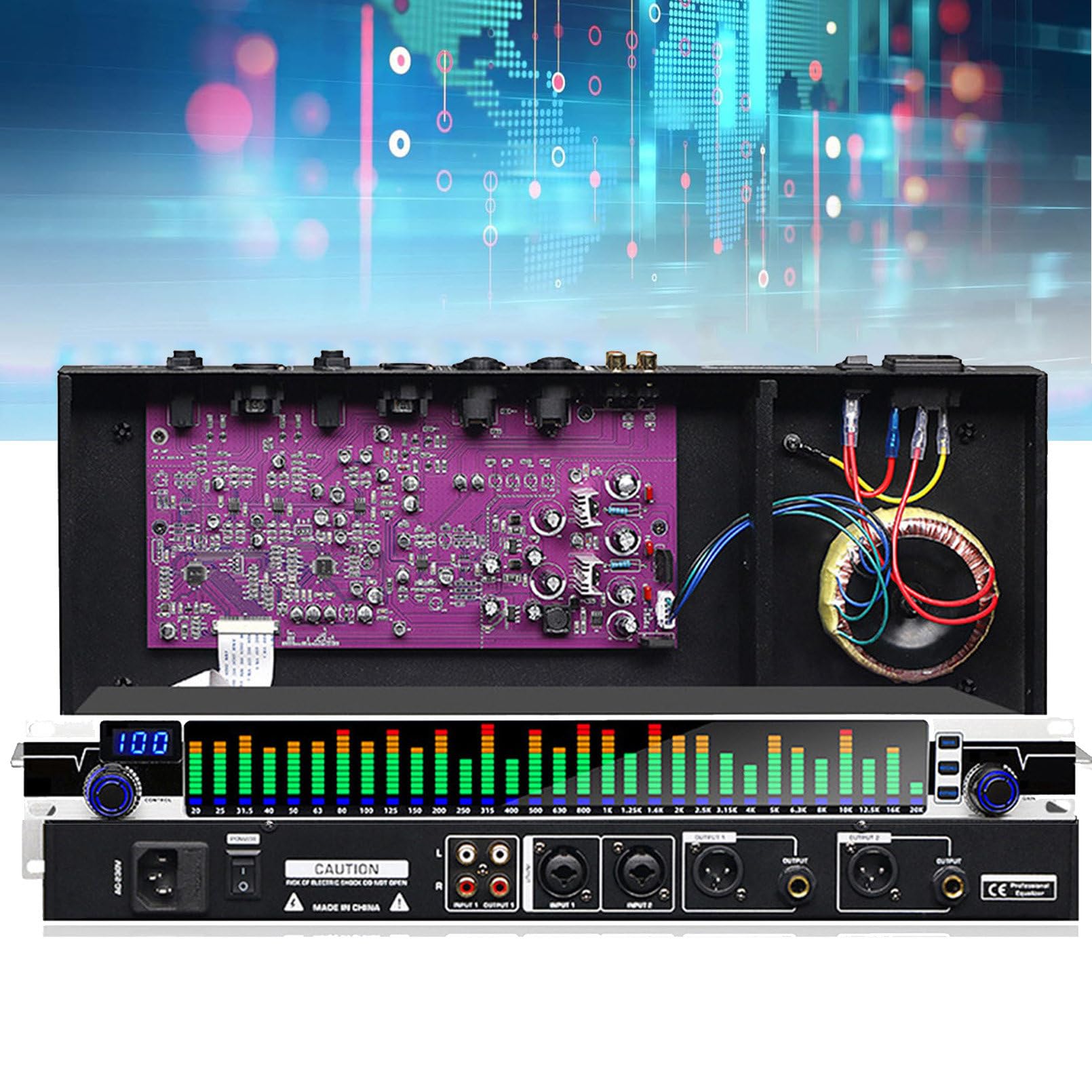 Amazon.co.jp: グラフィック イコライザー、デジタル イコライザー