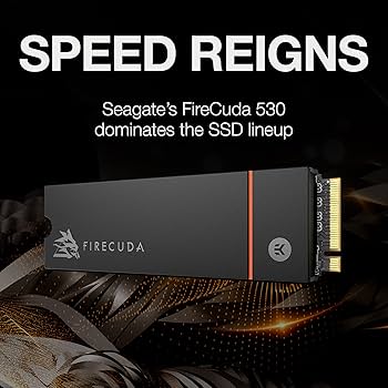 Amazon.com: Seagate FireCuda 530 ZP4000GM3A023 4 TB Solid State