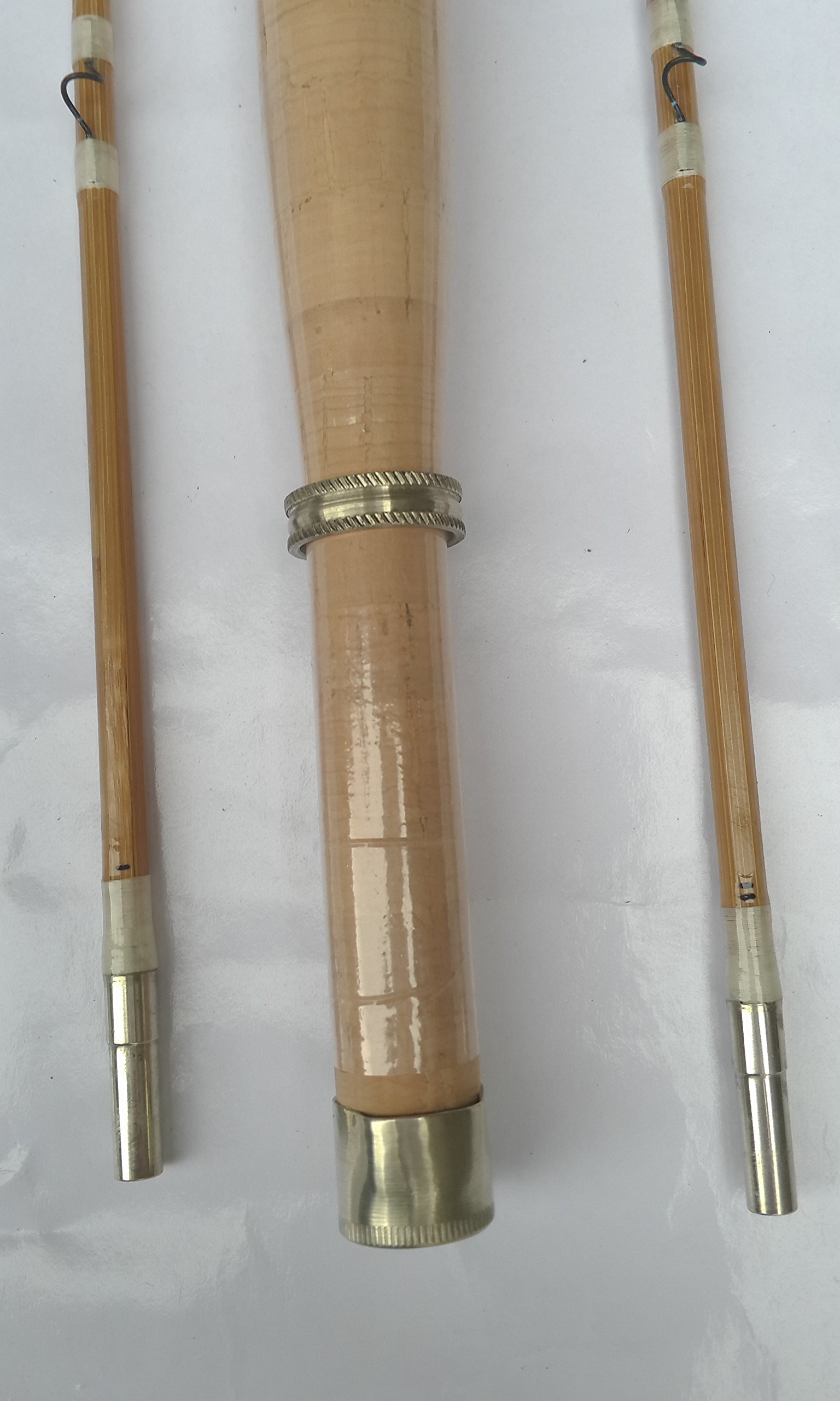 Amazon | 竹製フライロッド 7フィート0インチ #4、コルクリールシート