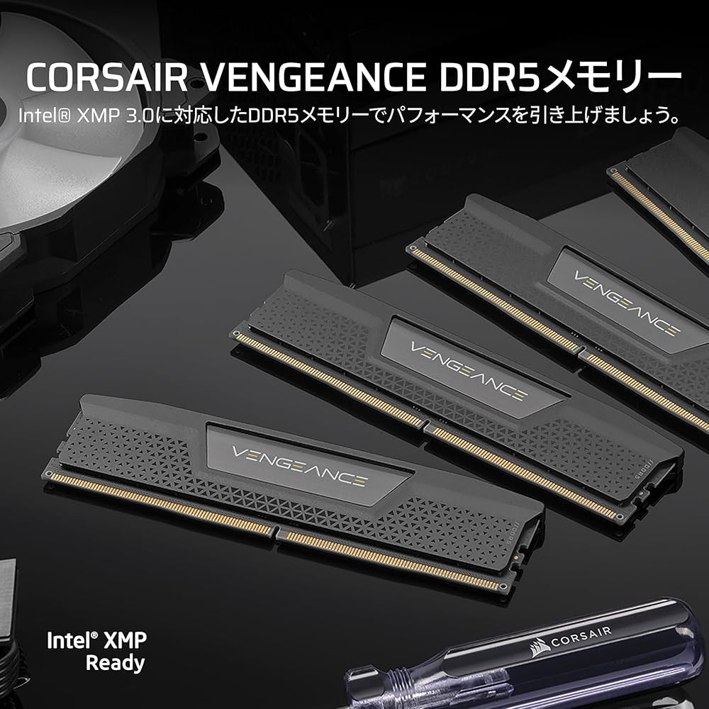 Amazon | CORSAIR DDR5-5200MHz デスクトップPC用 メモリ VENGEANCE