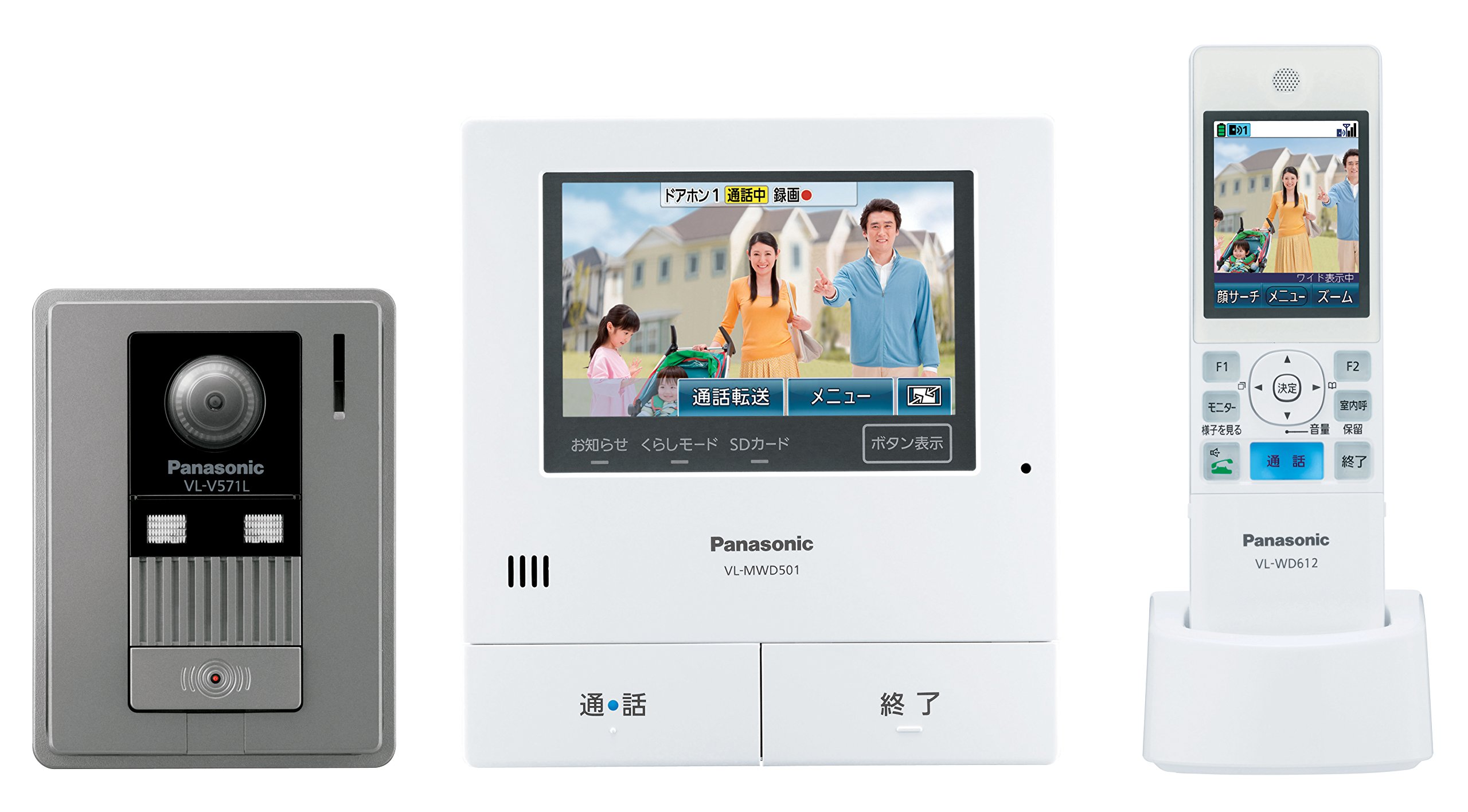 Amazon.co.jp: Panasonic 家じゅうどこでもドアホン ワイヤレス