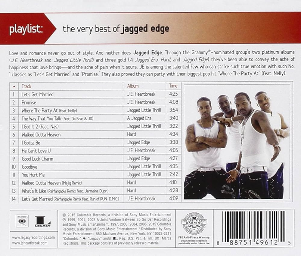 Jagged Edge - Playlist: The Very Best of Jagged Edge - Amazon.com