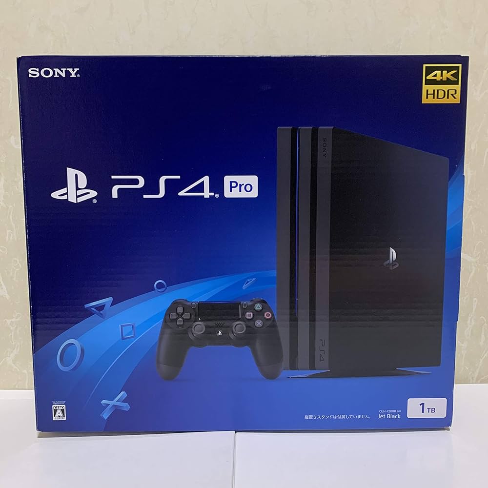 Amazon.co.jp: PlayStation 4 Pro ジェット・ブラック 1TB (CUH