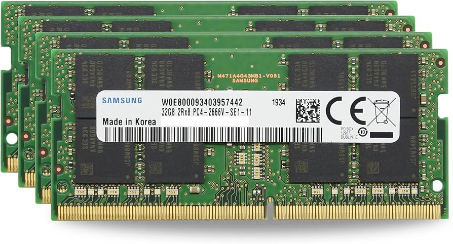 Factory Original 128GB (4x32GB) Memory Upgrade for 2020 & 2019