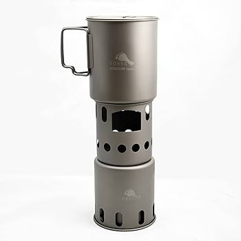 Amazon.com: TOAKS Titanium Small Collapsible Wood Burning Stove