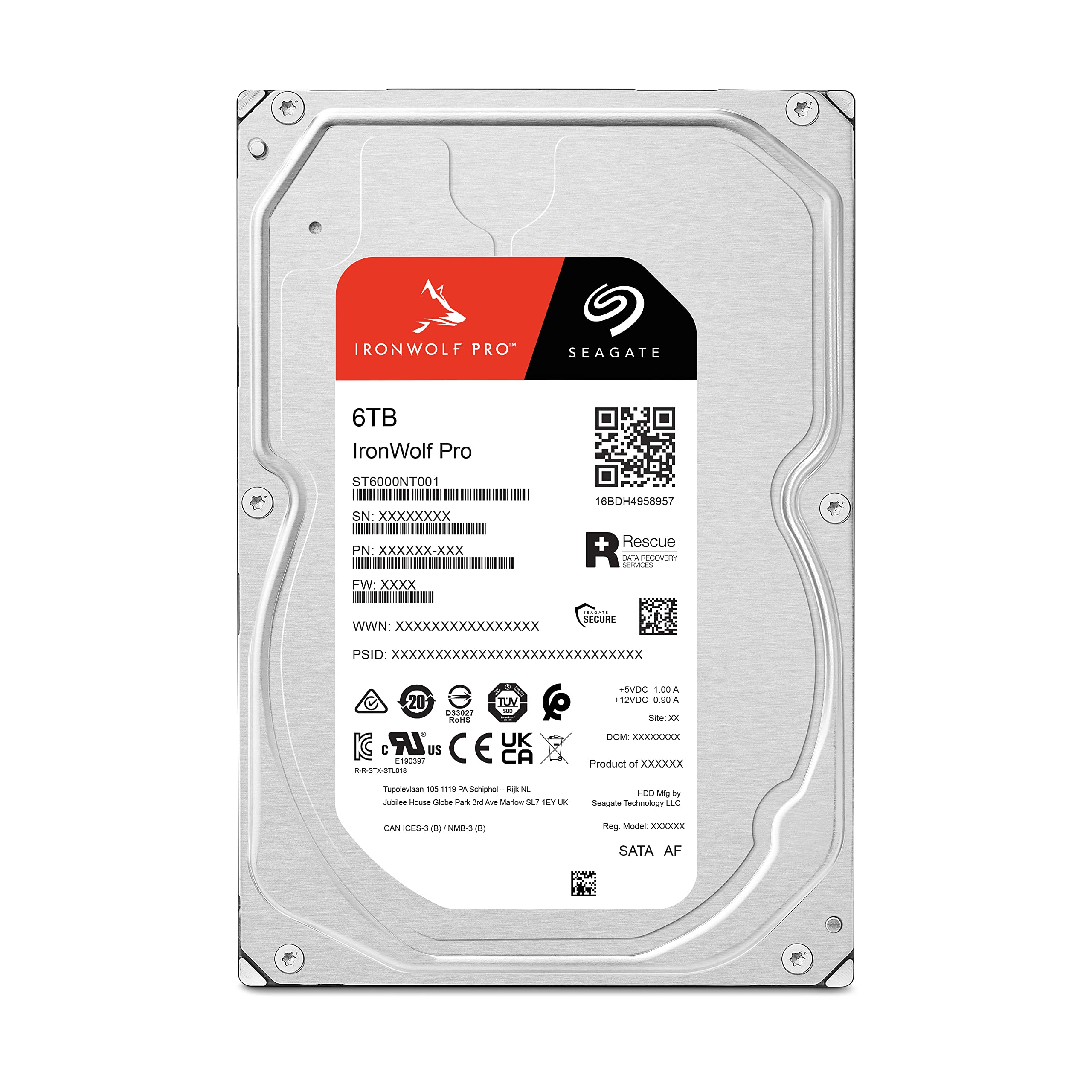Amazon.com: Seagate IronWolf Pro ST6000NE0023 6 TB 3.5
