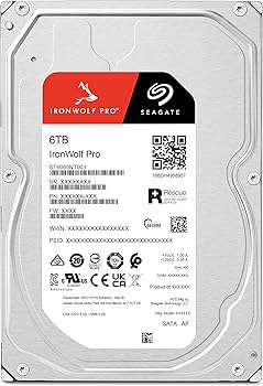 Amazon.com: Seagate IronWolf Pro ST6000NE0023 6 TB 3.5