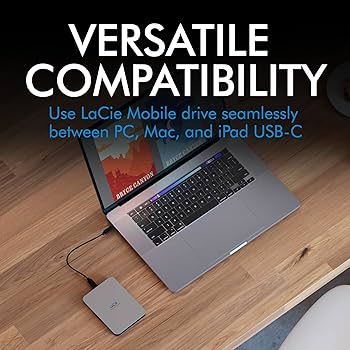 Amazon.com: LaCie Mobile Drive, 2TB, External Hard Drive Portable