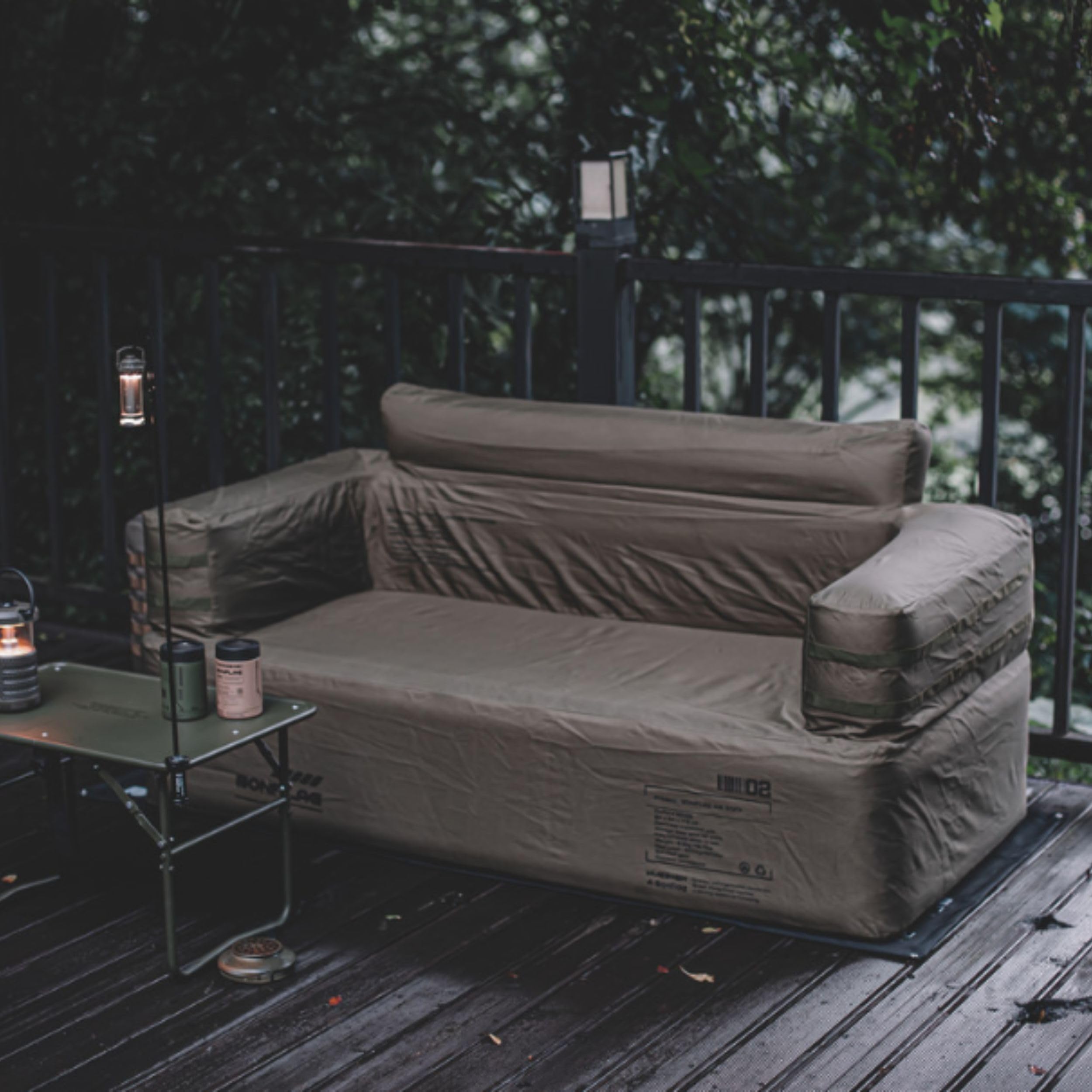 BONFLAG タクティカルエアソファ2P & グラウンドシート BONFLAG