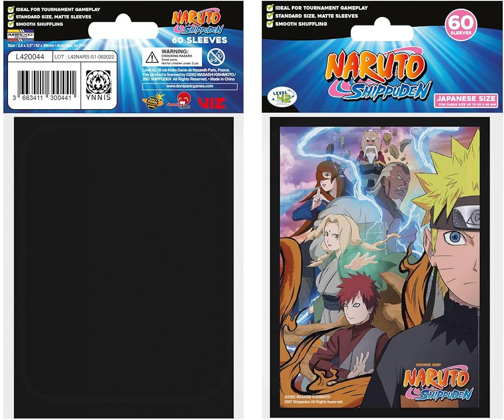 Amazon.co.jp: NARUTO - ナルト - 日本サイズスリーブ Ninja Fight