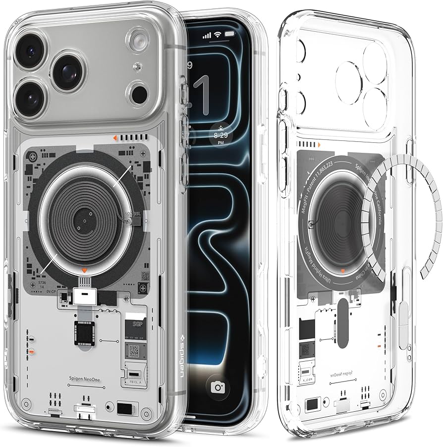 Amazon.com: Spigen Ultra Hybrid MagFit Direct Digital Printing