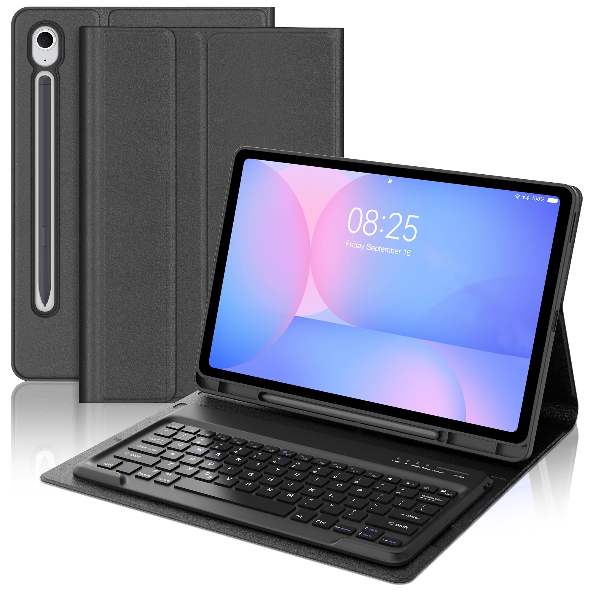 Keyboard Case for Samsung Galaxy Tab S10 FE+ Plus 13.1'' 2025