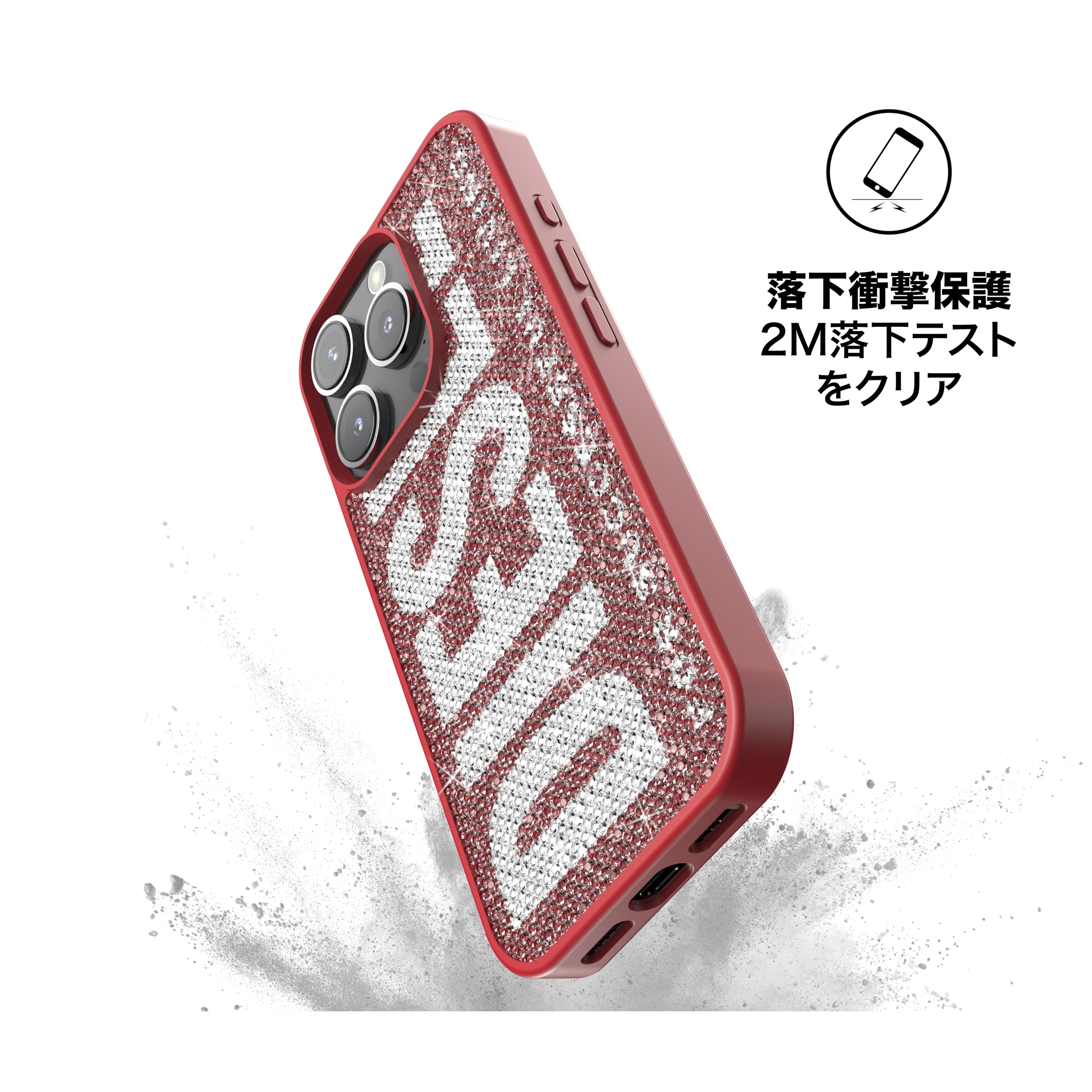 Amazon.co.jp: DIESEL iPhone16proケース クリスタル おしゃれ