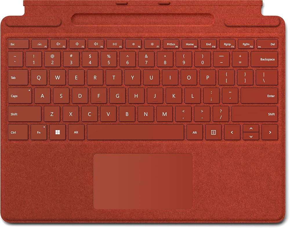 Amazon | Surface Pro Signature キーボード ポピー レッド