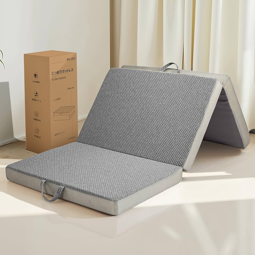 Amazon｜【高反発 硬め190N 密度36D】折りたたみマットレス シングル厚