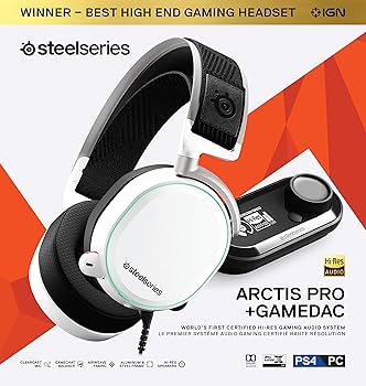 Amazon.com: SteelSeries Arctis Pro + GameDAC Wired Gaming Headset