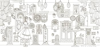 おしゃれな塗り絵BOOK アリスの不思議かわいい物語 | 手塚 ユミコ |本