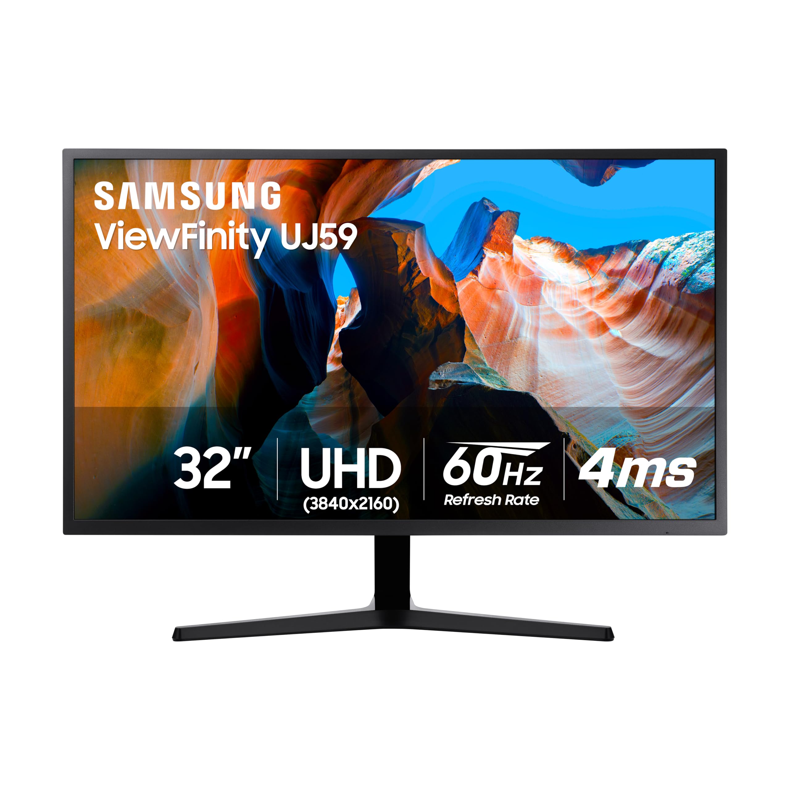 SAMSUNG 32-Inch 4K UHD Black 60 Hz High Resolution Computer