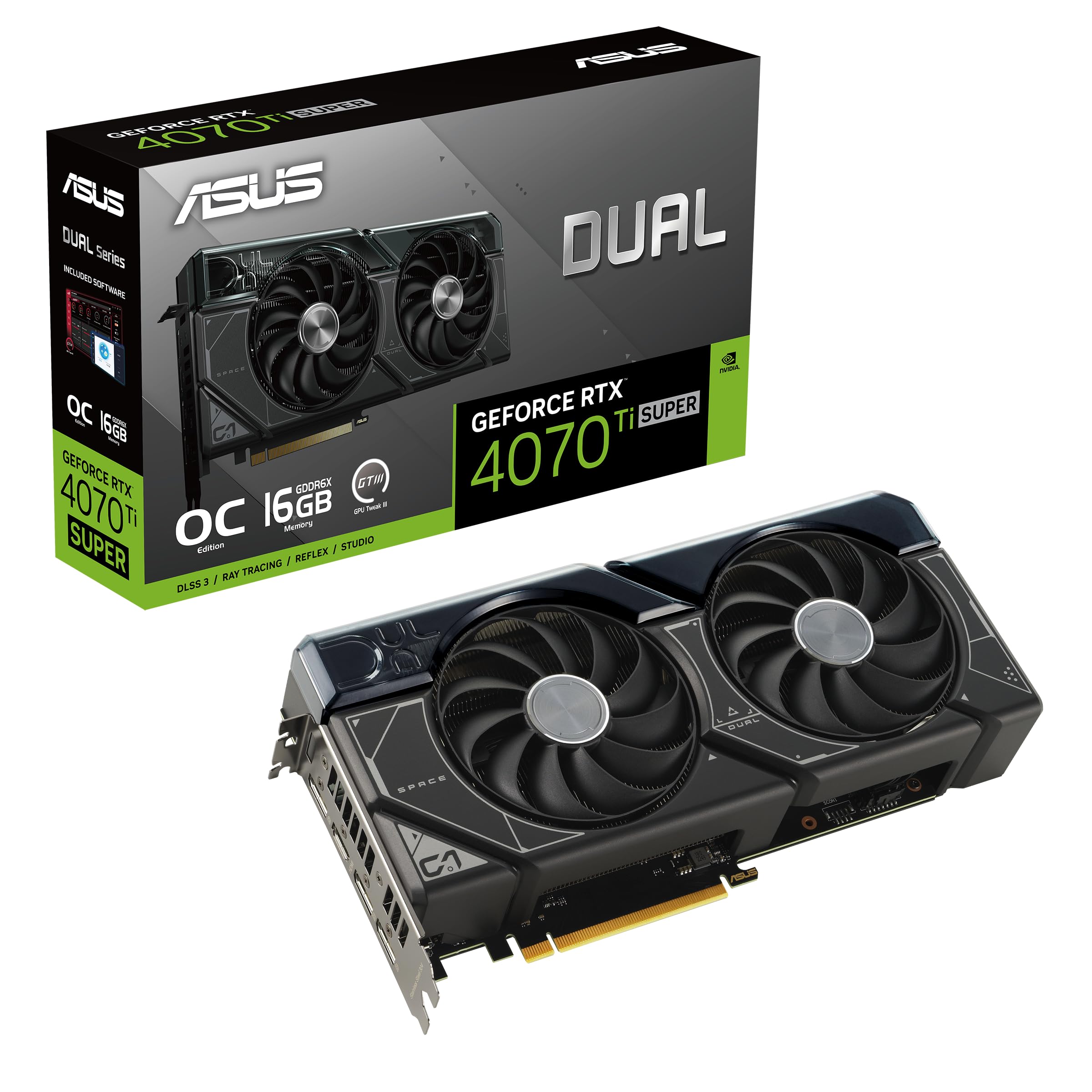 Amazon | ASUS Dual GeForce RTX 4070 Ti SUPER OC Edition 16GB