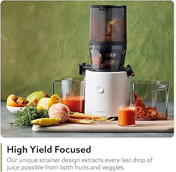 Amazon.com: Hurom H320N Cold Press Juicer Machine, Easy to Clean