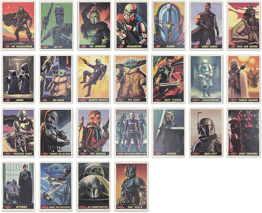 Amazon.co.jp: STAR WARS マンダロリアン アートカードコレクション※全
