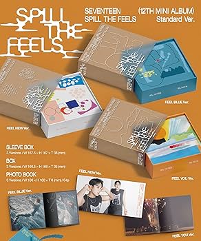 Amazon.com: SEVENTEEN 12th Mini [SPILL THE FEELS]（韓国盤）: CDs