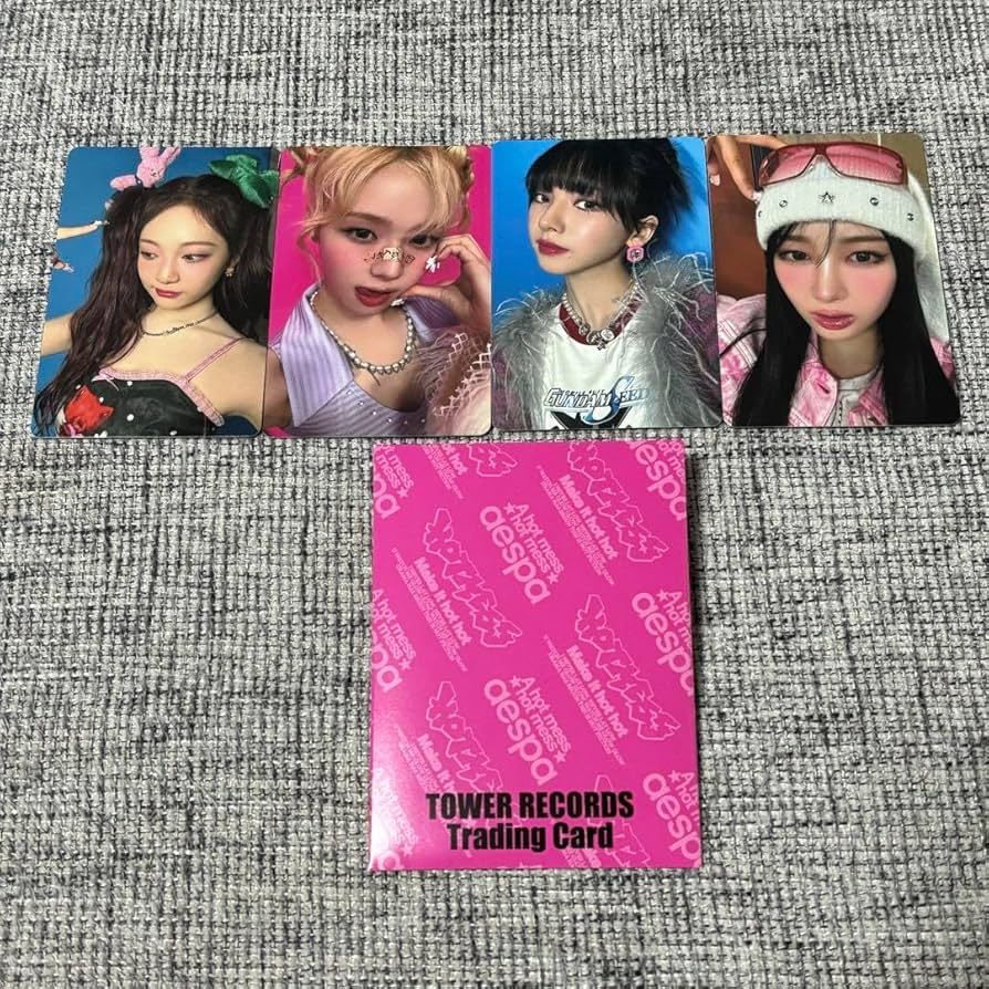 Amazon.co.jp: aespa タワレコ 特典 トレカセット : おもちゃ